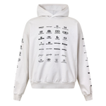 Balenciaga Archives Logos Hoodie