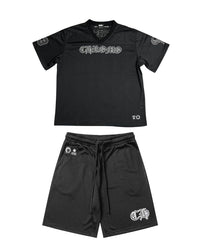 Chrome Hearts mesh football black set