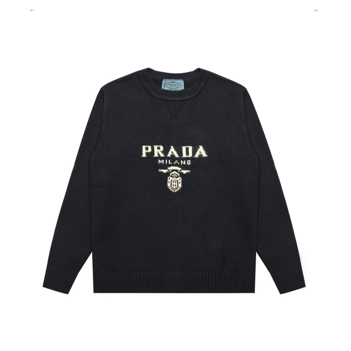Prada Black wool and Cashmere sweater