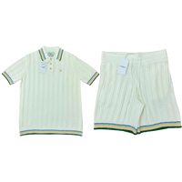 Casablanca Rib Boucle Polo Set's