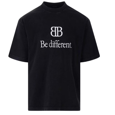 Balenciaga Be Different T-Shirt Black