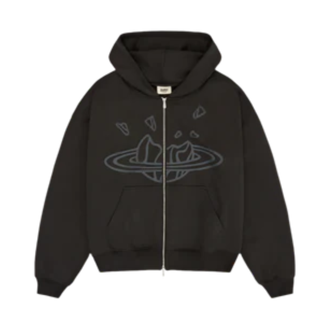 Broken Planet "Soot"  Zip Up Hoodie