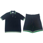 Casablanca Rib Boucle Polo Set's