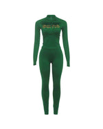 Body x Raven long set Green