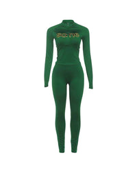 Body x Raven long set Green