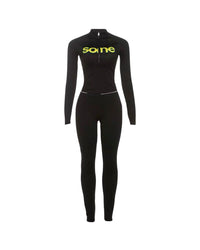 Body x Raven long set Black