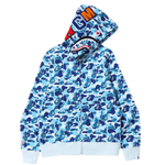 BAPE ABC Camo Shark Full Zip Hoodie (All colours)