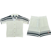 Casablanca Rib Boucle Polo Set's