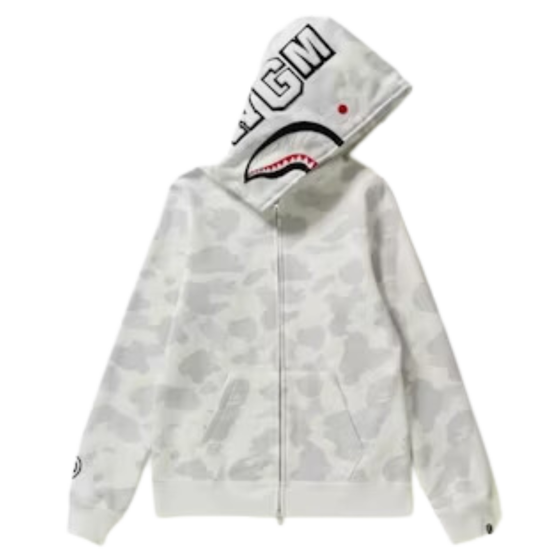 BAPE ABC Camo Shark Full Zip Hoodie (All colours)