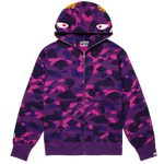 BAPE ABC Camo Shark Full Zip Hoodie (All colours)