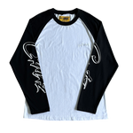 Corteiz  Contrast color shoulder long sleeve tee