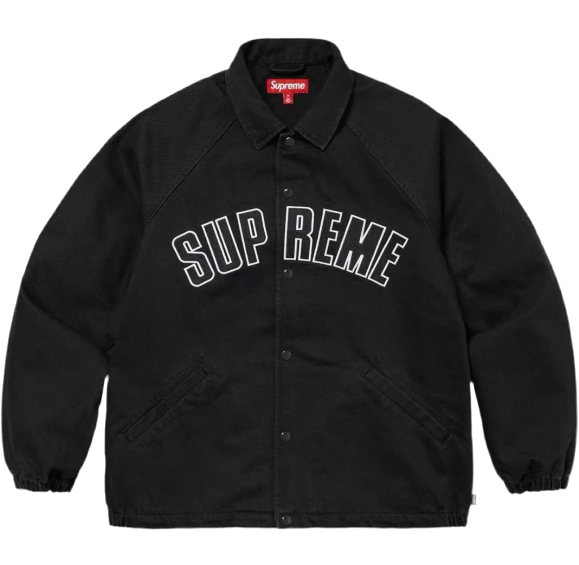 Supreme Arc Denim Coaches Jacket 'Black'