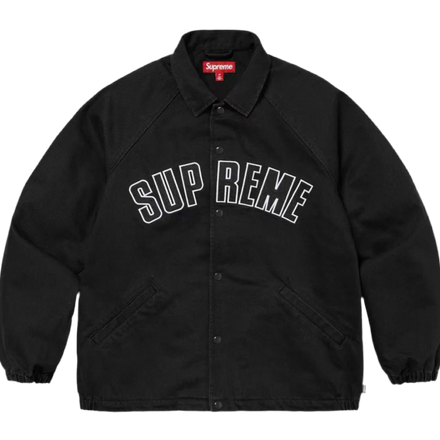 Supreme Arc Denim Coaches Jacket 'Black'