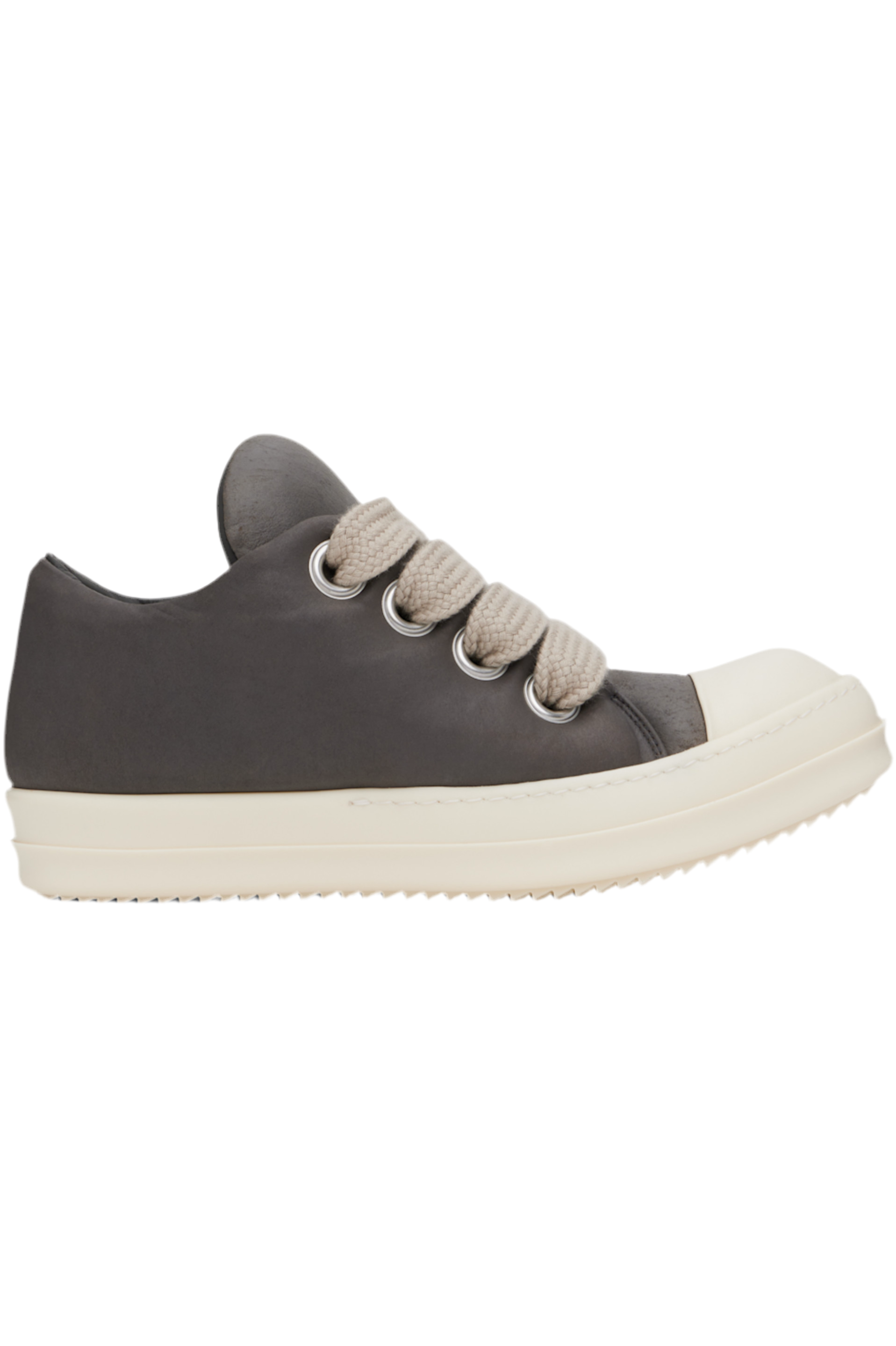 Rick Owens Porterville Jumbo Lace Padded Low Sneakers - Black