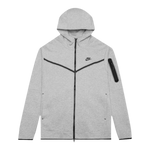 Nike Tech Fleece  Full-Zip Hoodie Grey