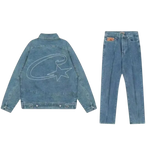 Corteiz C Star Washed Denim Set