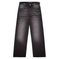 Black Washed Baggy Jeans