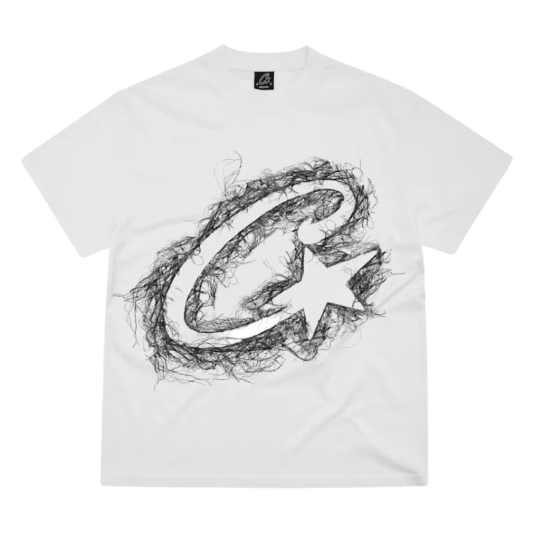 Corteiz C Star String Tee White