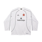 BALENCIAGA Paris Soccer Long Sleeve Oversized T-shirt